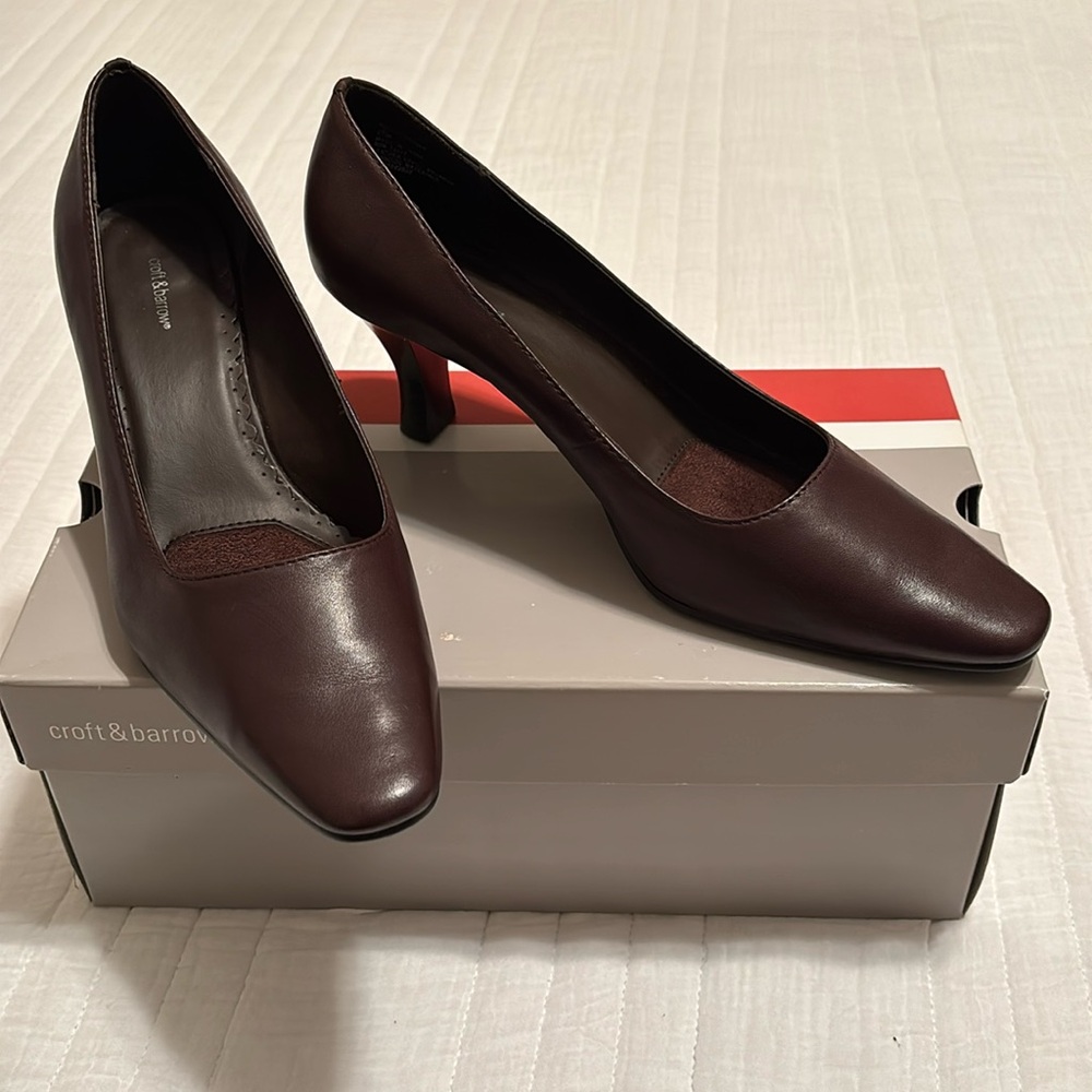 croft & barrow Brown Heels